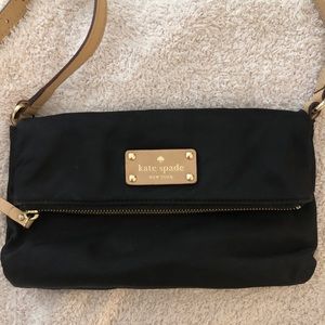 Kate Spade Black Nylon Crossbody